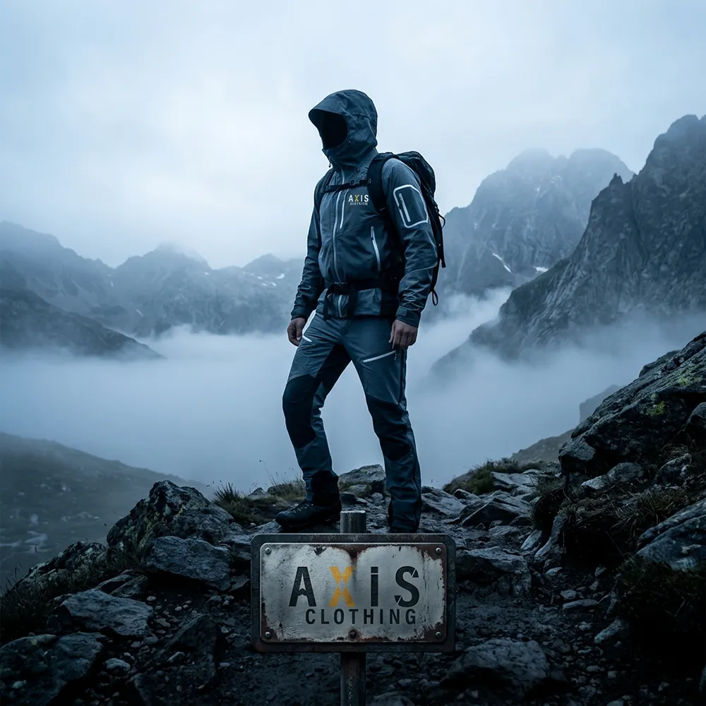 Axis angler on glacial river